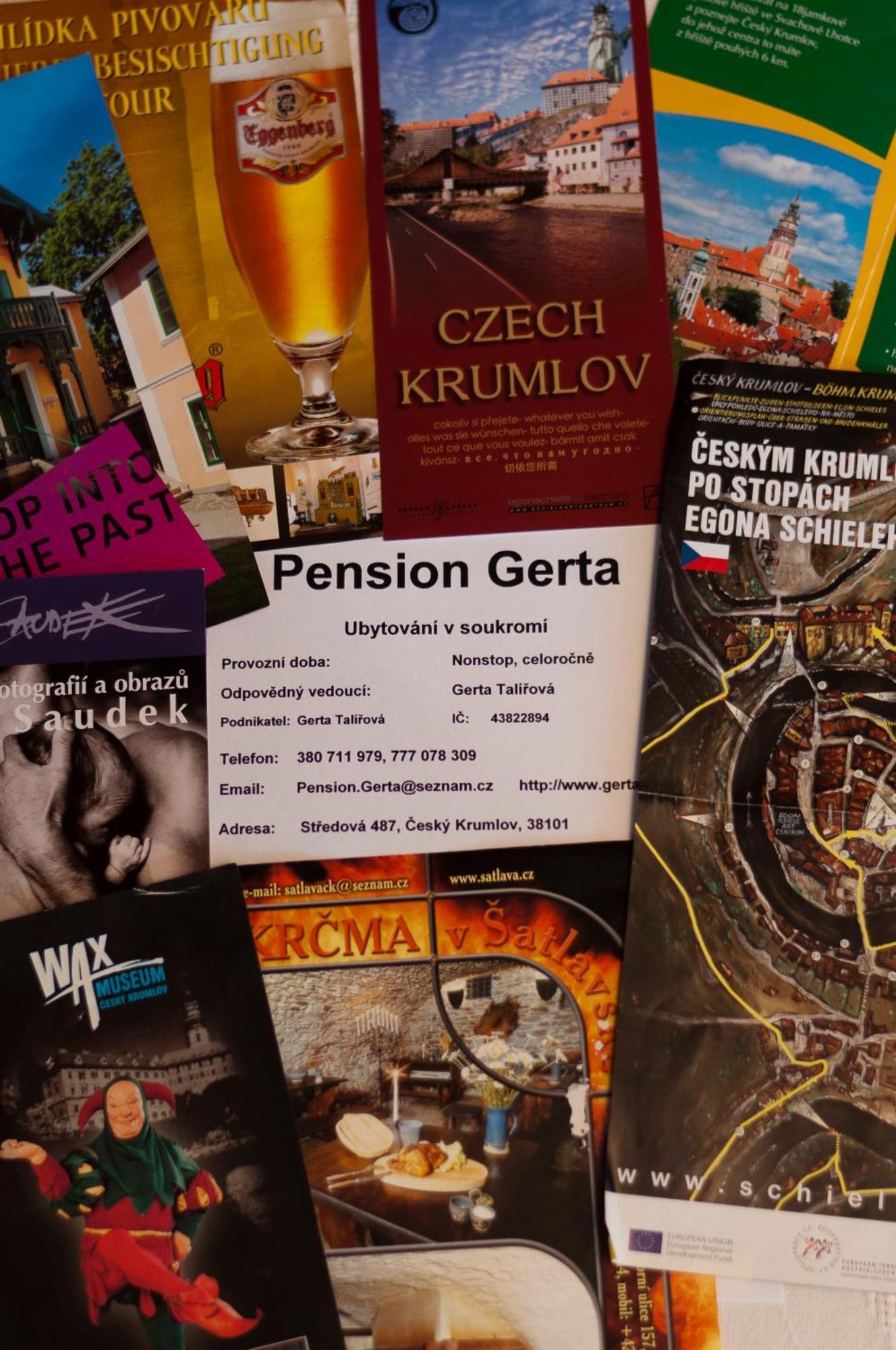 Penzion Gerta Český Krumlov Eksteriør billede